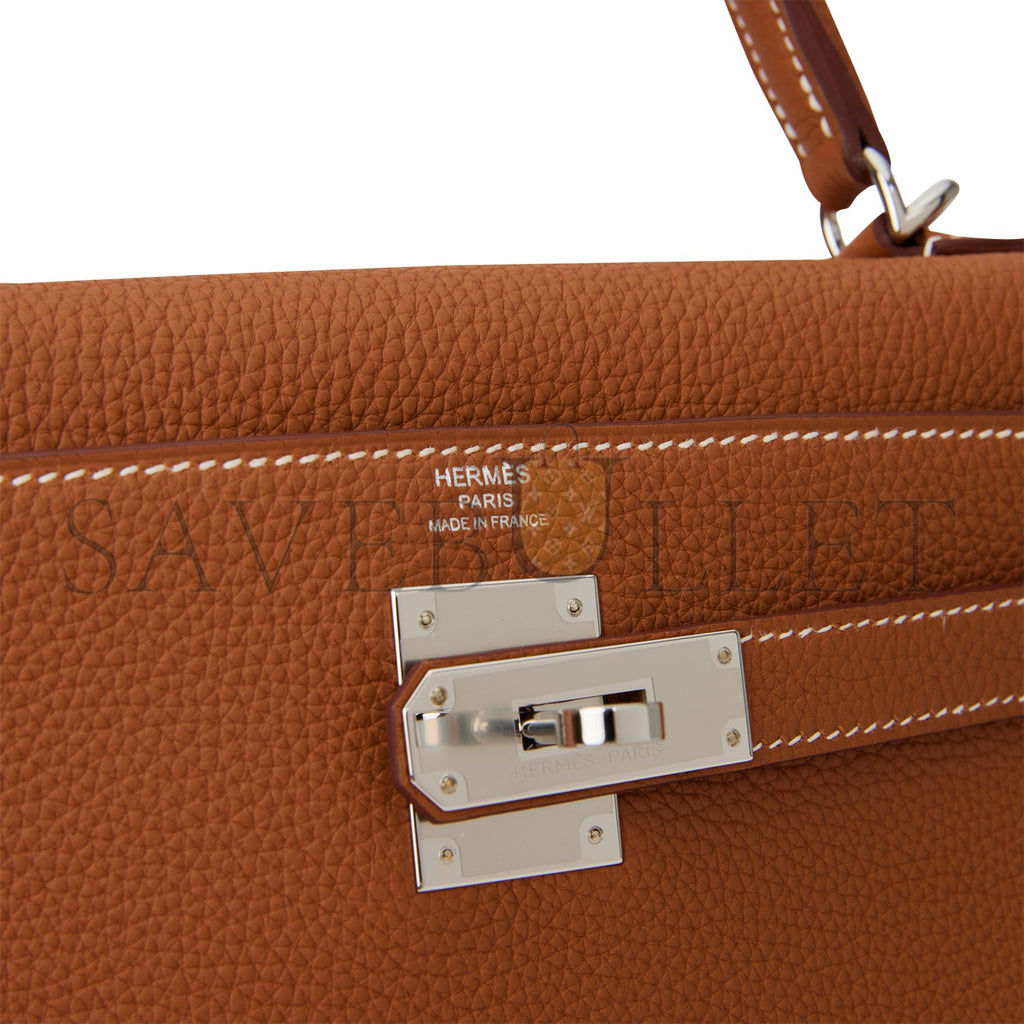 H**mes kelly retourne 28 gold togo palladium hardware  (28*22*10cm)