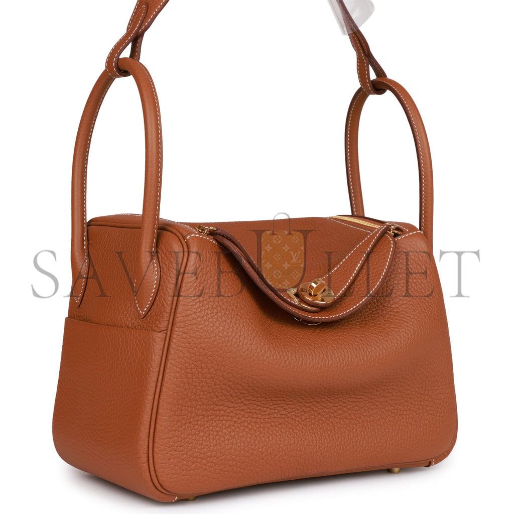 H**mes lindy 26 gold clemence gold hardware (26*18*12cm)