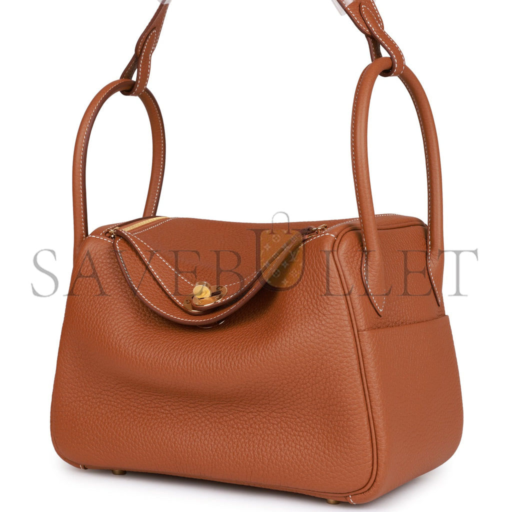 H**mes lindy 26 gold clemence gold hardware (26*18*12cm)