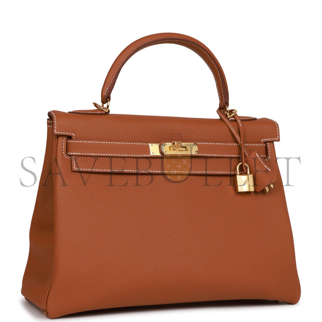 H**mes kelly retourne 32 gold togo gold hardware  (32*23*10.5cm)