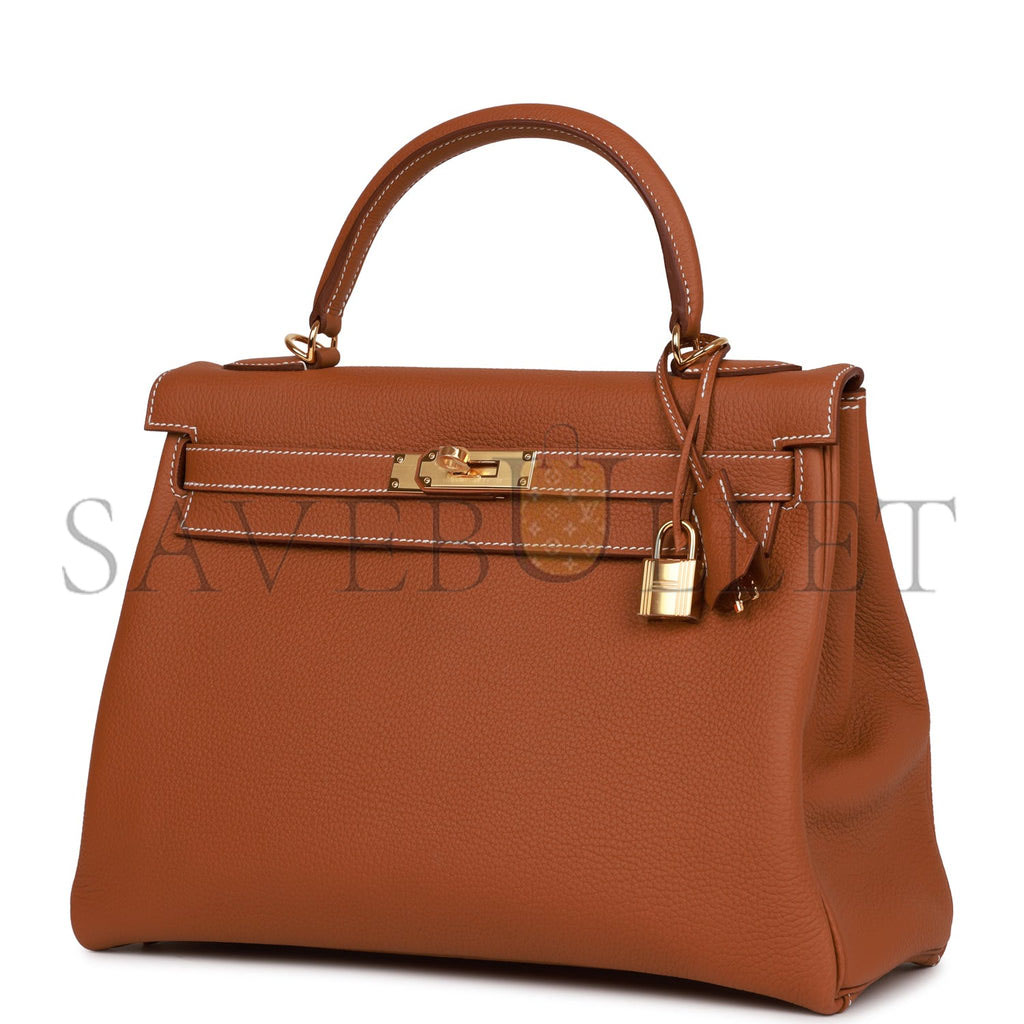 H**mes kelly retourne 32 gold togo gold hardware  (32*23*10.5cm)