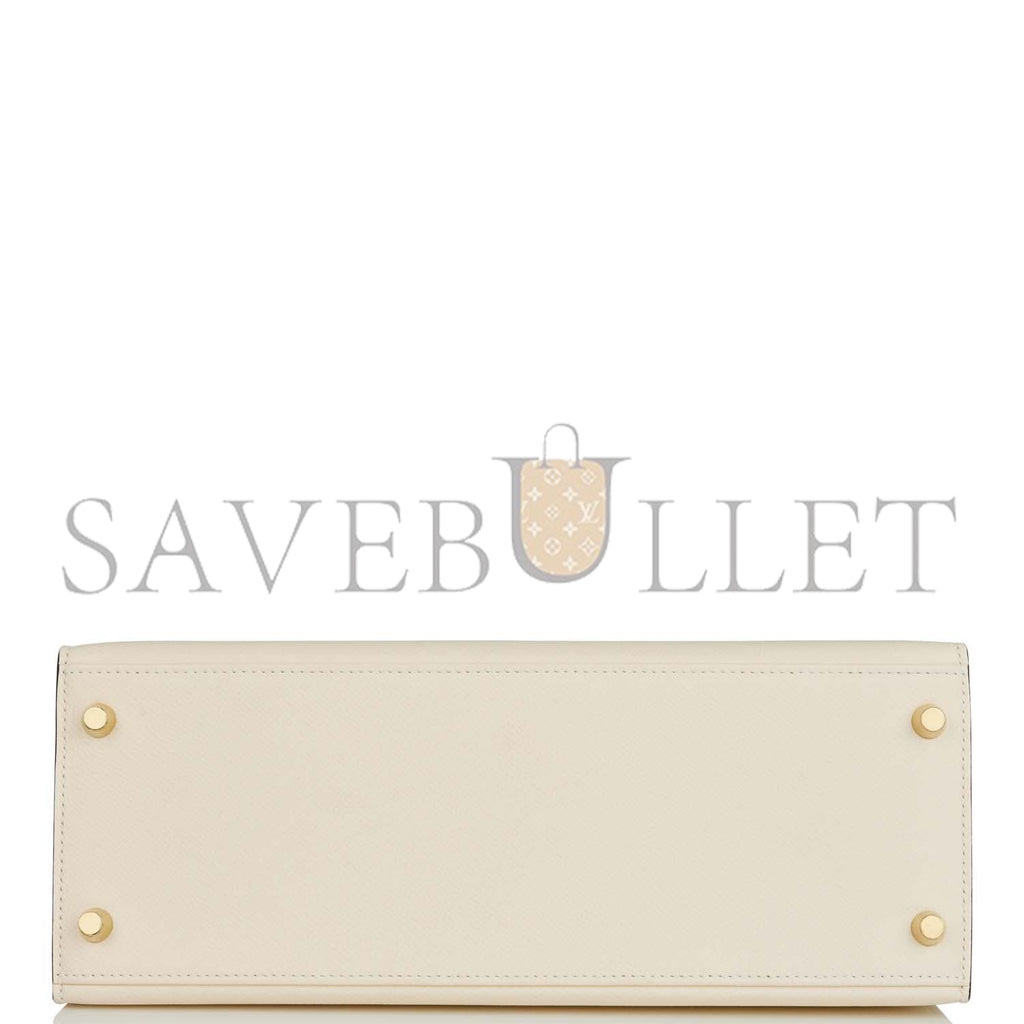 H**mes special order (hss) kelly sellier 28 nata verso epsom brushed gold hardware  (28*22*10cm)