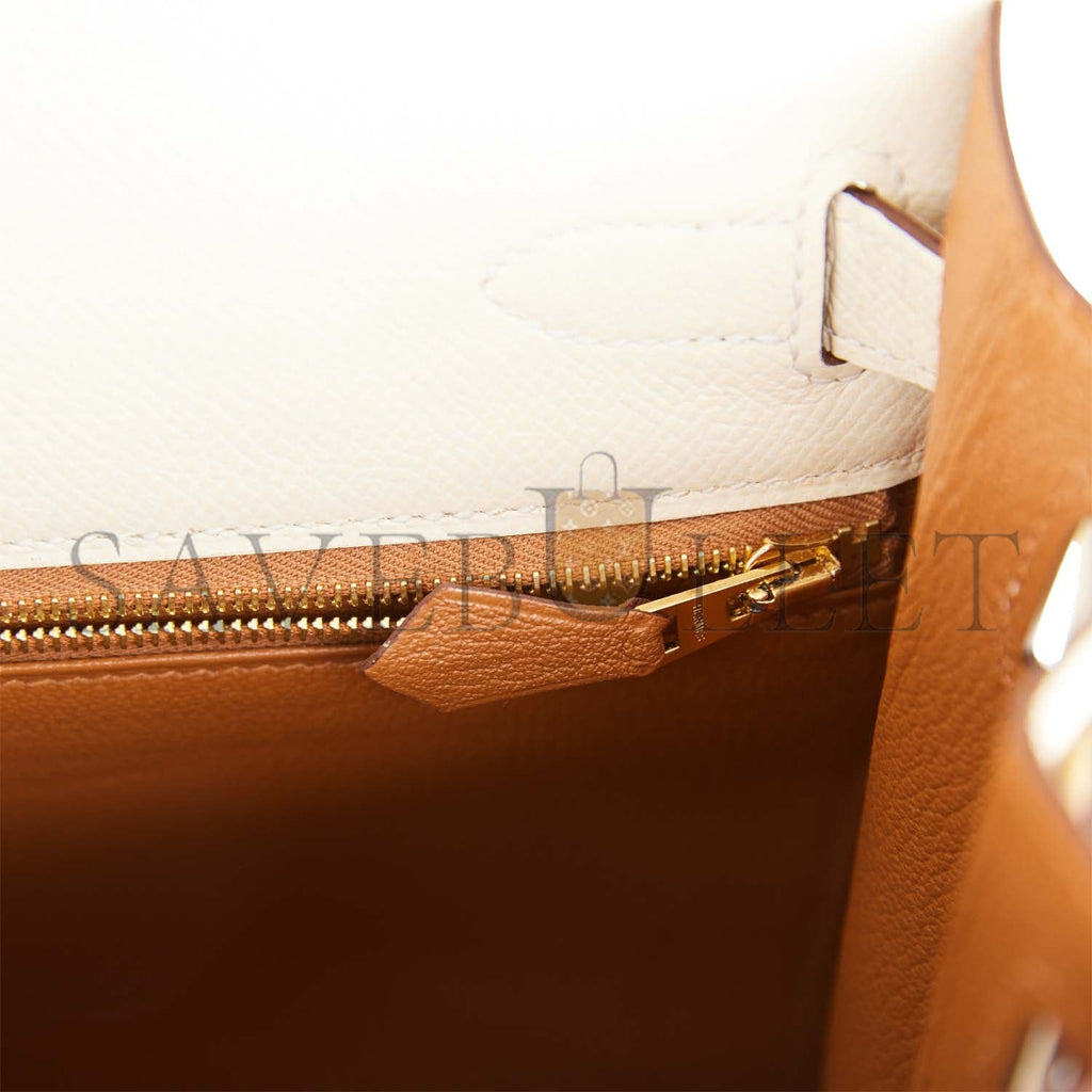 H**mes special order (hss) kelly sellier 28 nata verso epsom brushed gold hardware  (28*22*10cm)