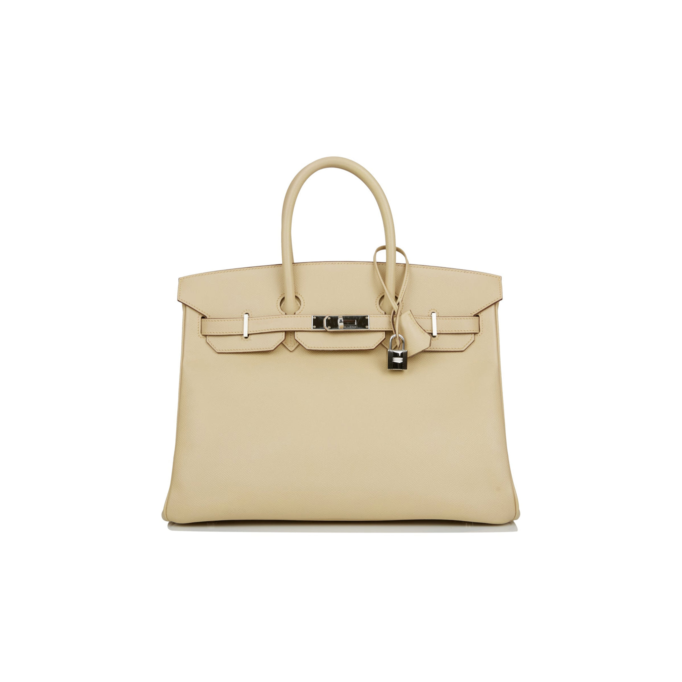 H**mes birkin 35 parchemin epsom palladium hardware (35cm)