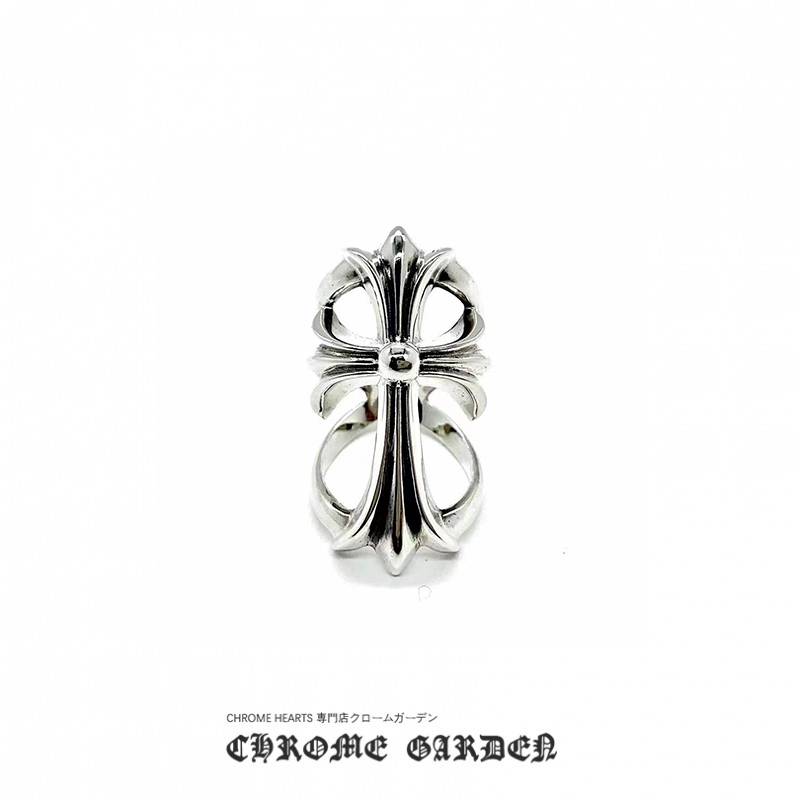 CHR*ME HE*RTS CROSS HOLLOW RING