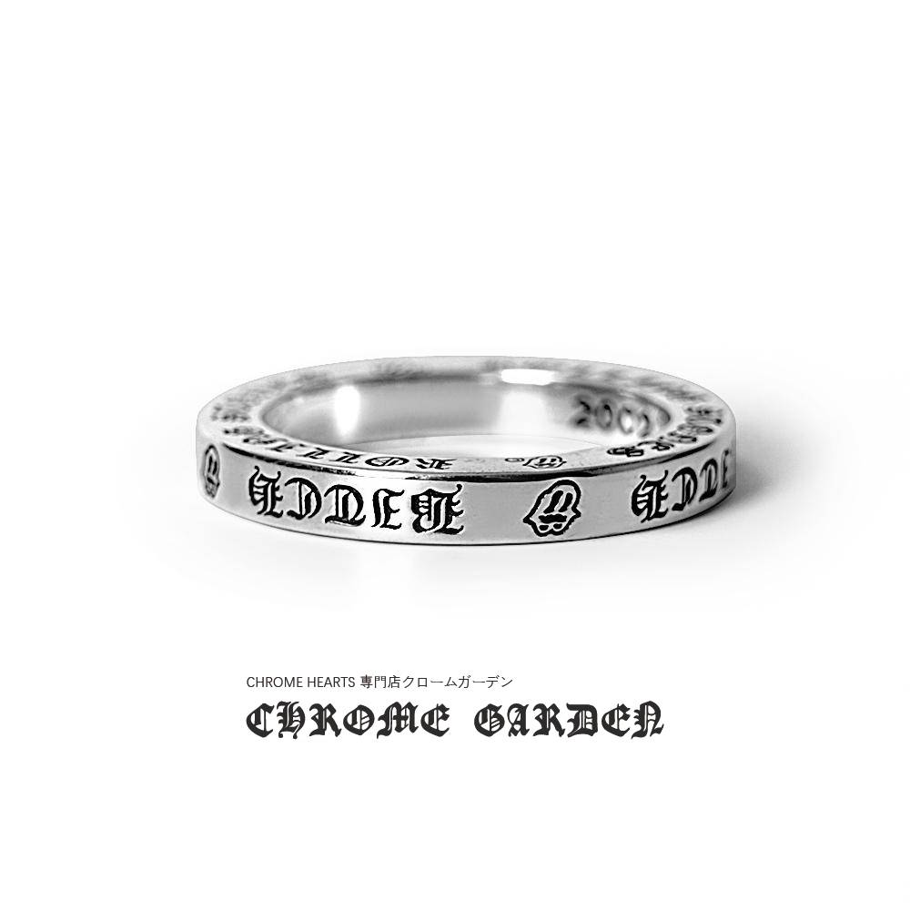 CHR*ME HE*RTS 3MM THE ROLLING STONES B*TCH SPACER RING