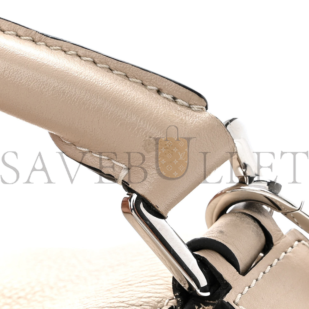LOEWE GRAINED CALFSKIN SMALL PUZZLE BAG SAND (24*16.5*10.5cm)