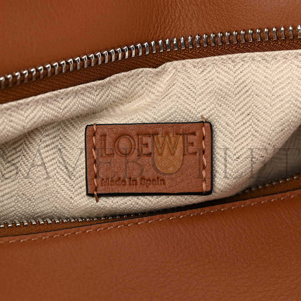 LOEWE CALFSKIN MEDIUM PUZZLE BAG TAN (28*18*12cm)