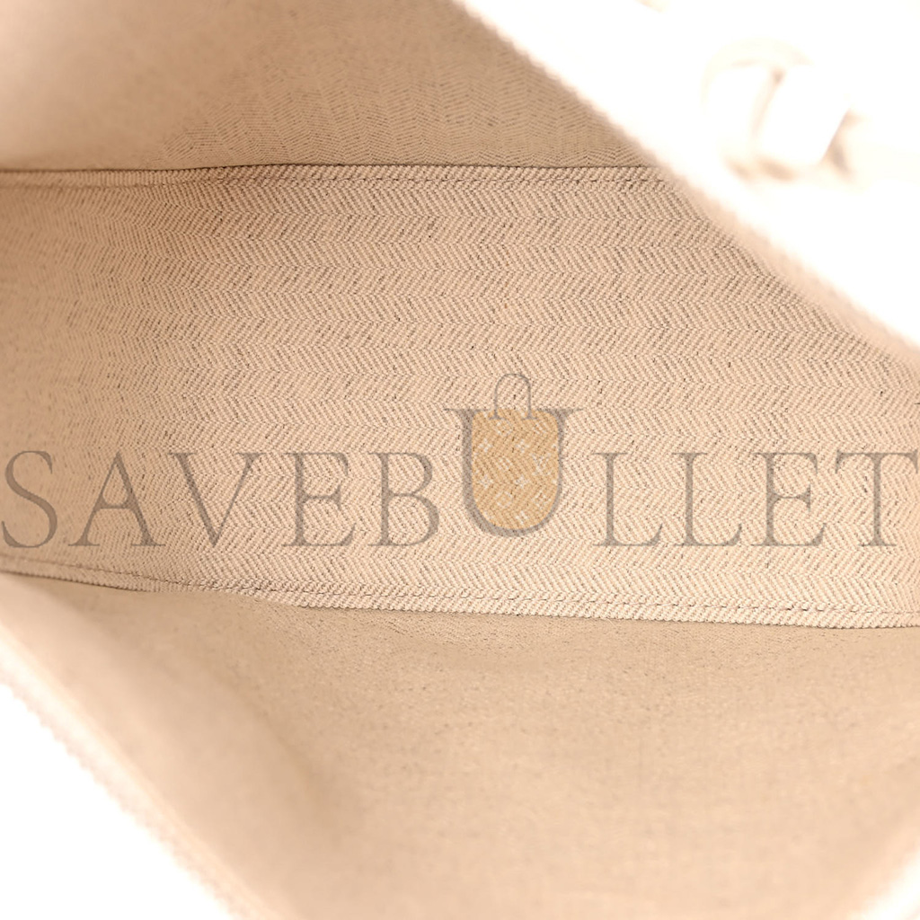 LOEWE CALFSKIN MINI HAMMOCK HOBO SOFT WHITE (17*17*10cm)