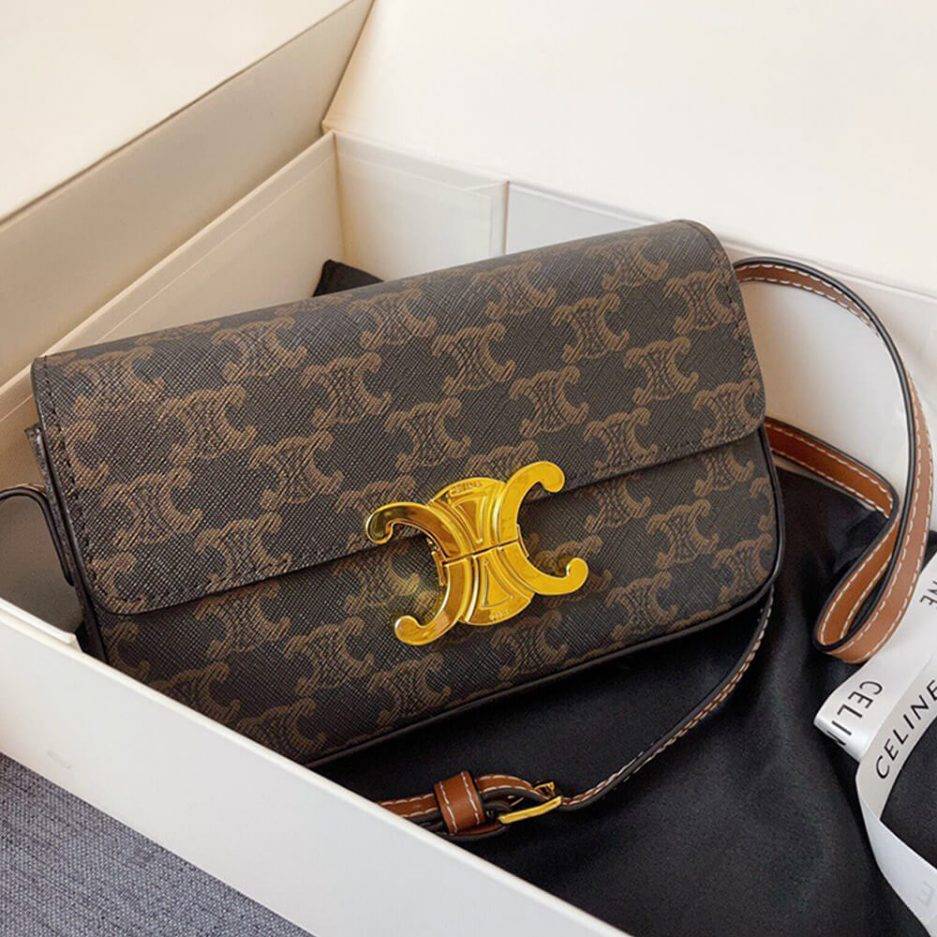 Ce**e triomphe shoulder bag 194142cuz.04lu (20*10*4cm)