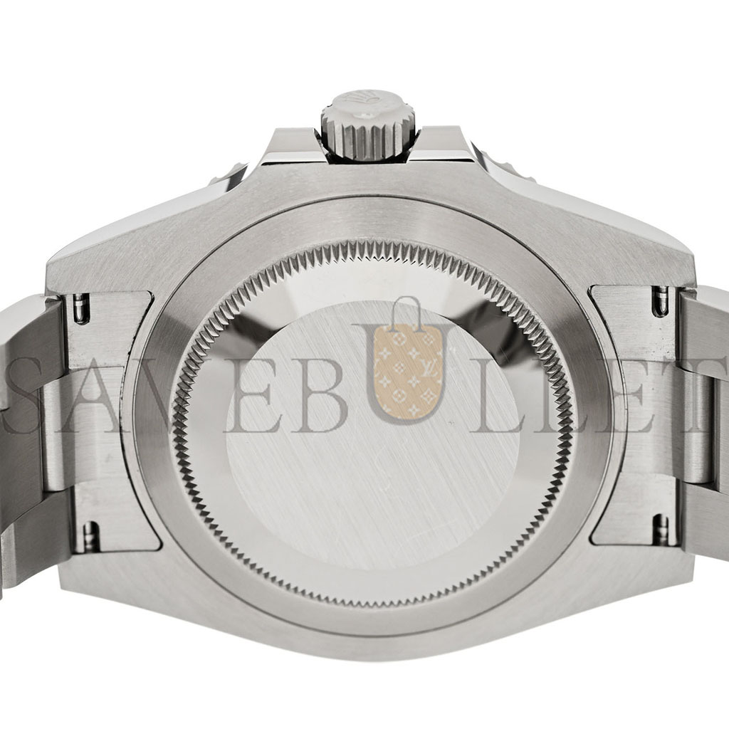 ROLEX STAINLESS STEEL 41MM OYSTER PERPETUAL SUBMARINER DATE "KERMIT" WATCH BLACK 126610LV