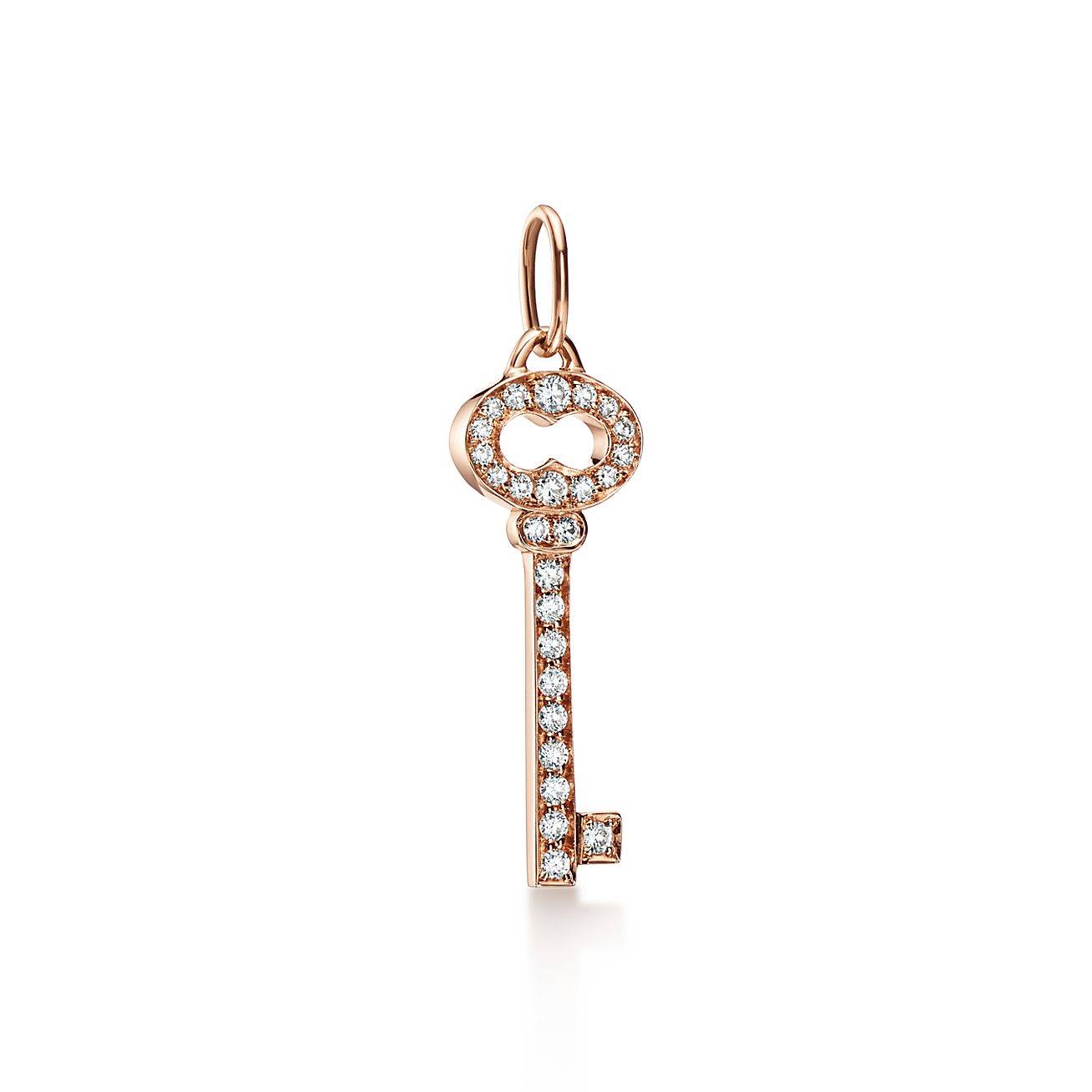 T*f*ny keys vintage oval key pendant