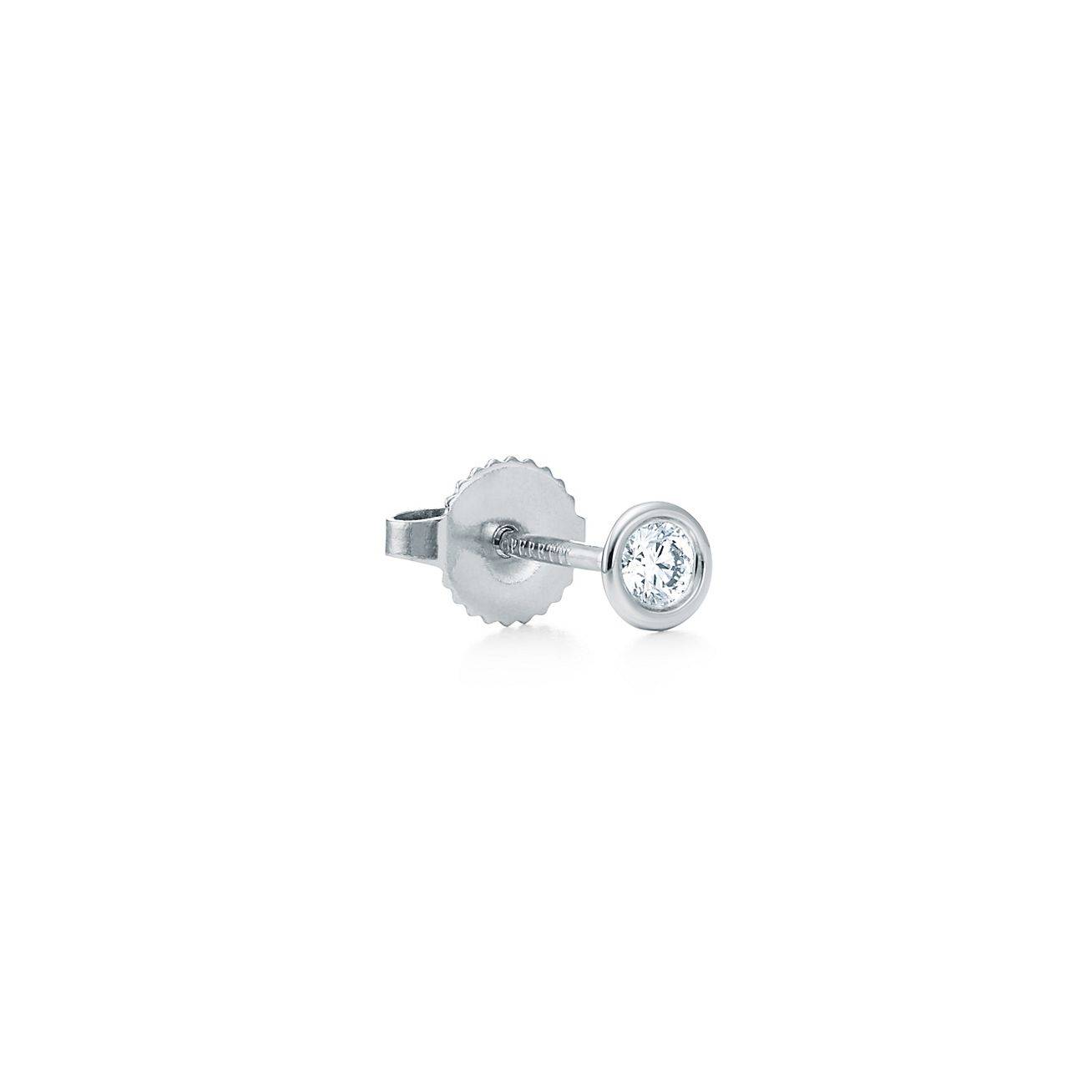 T*f*ny elsa peretti® diamonds by the yard® earrings in platinum 60017554