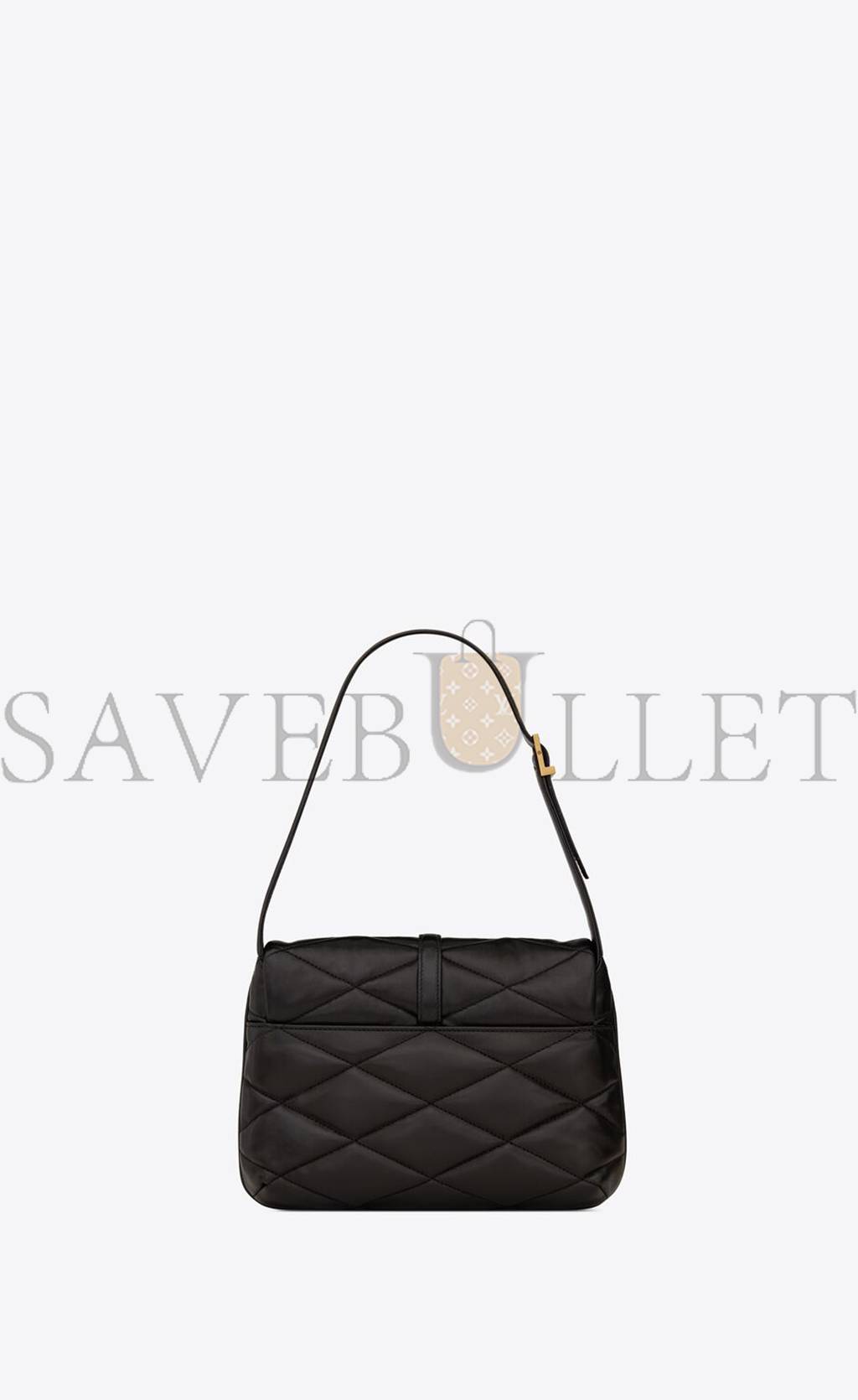 YSL LE 57 HOBO BAG IN QUILTED LAMBSKIN 698567AAAO01000 (24*18*5.5cm)