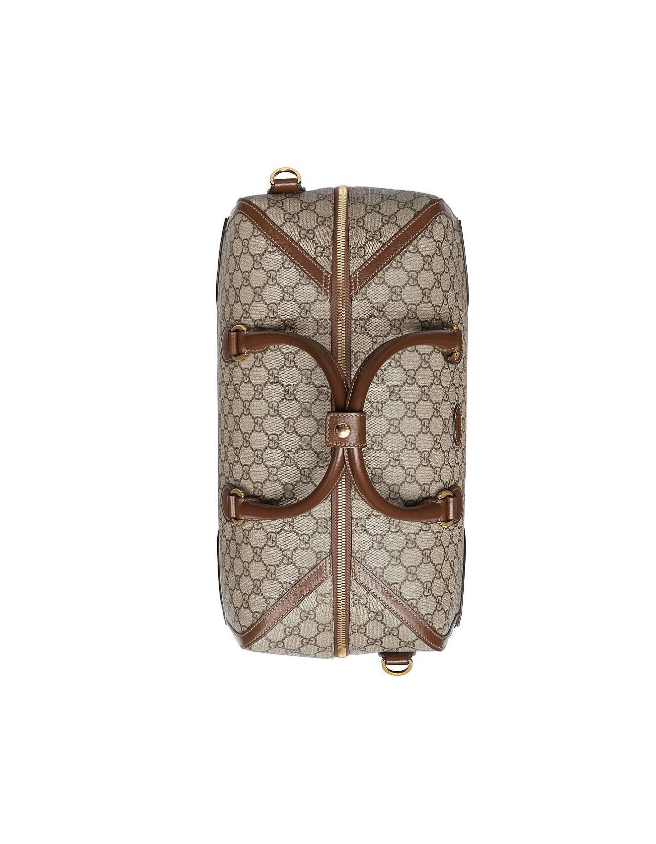 G*u*i duffle bag with interlocking g 696015 (42*26*24cm)