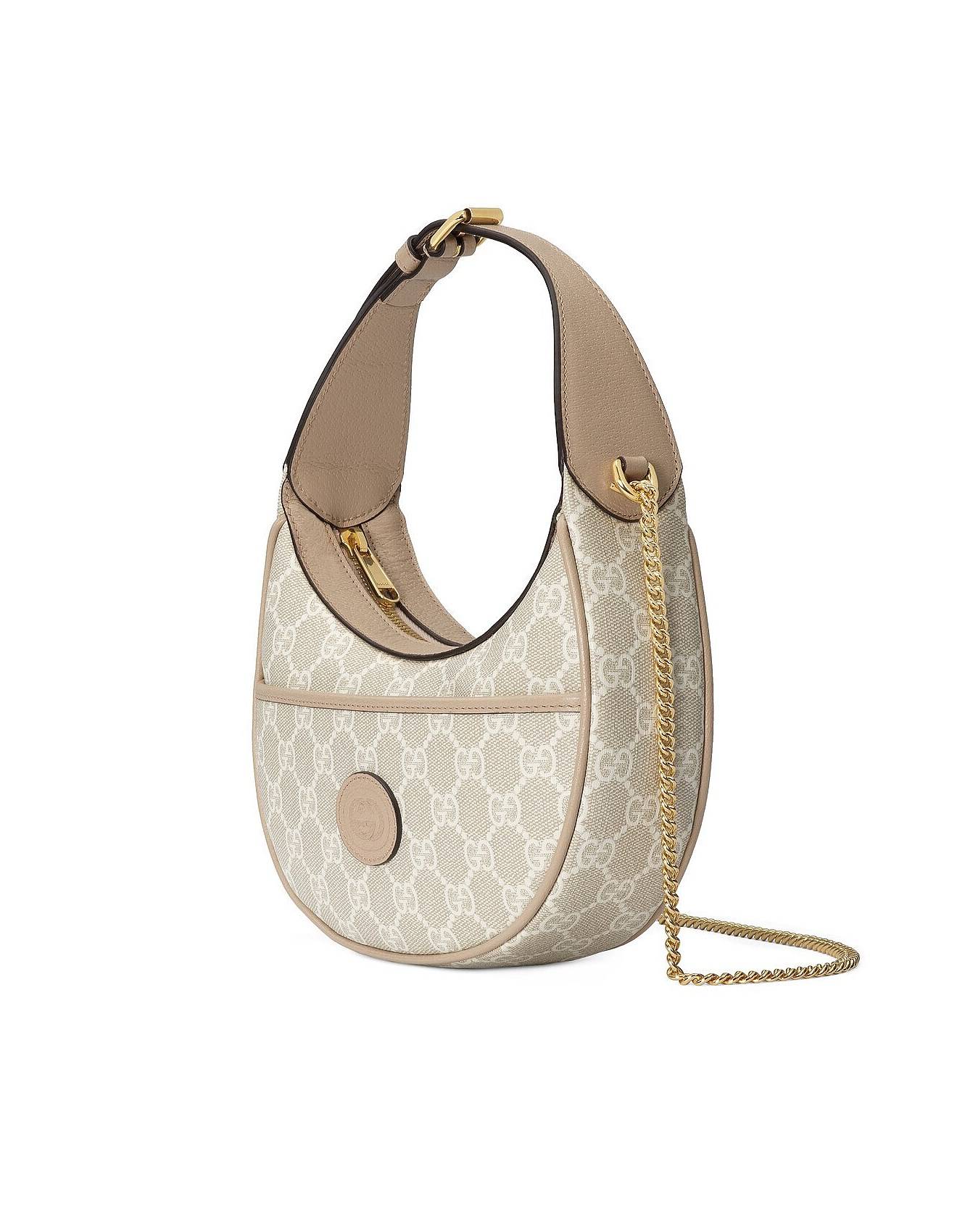 G*u*i gg half-moon-shaped mini bag 726843 (22*12.5*5cm)