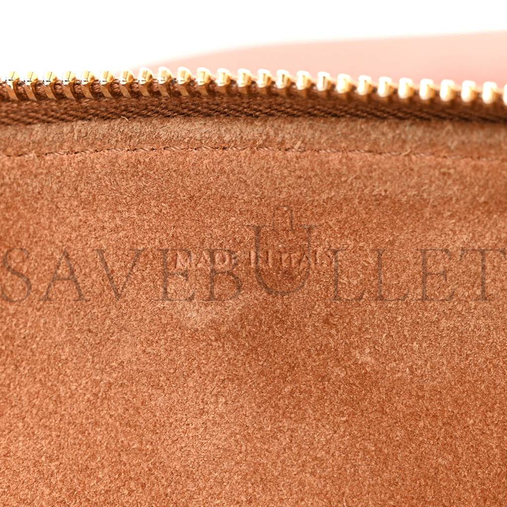 Ce**e supple calfskin medium strap leandre shoulder bag brown (44*27*3cm)
