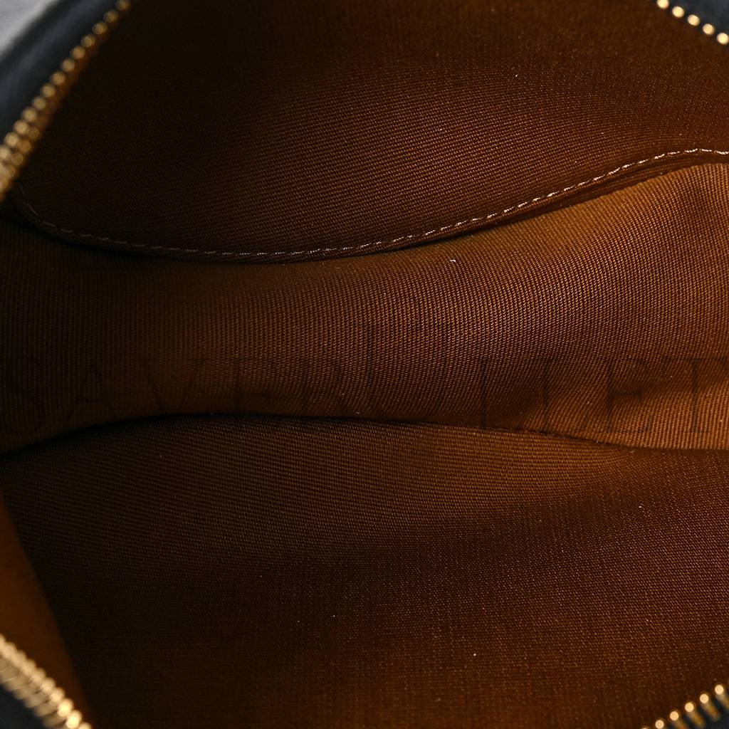 Ce**e triomphe canvas calfskin ava shoulder bag tan (25*19*7cm)
