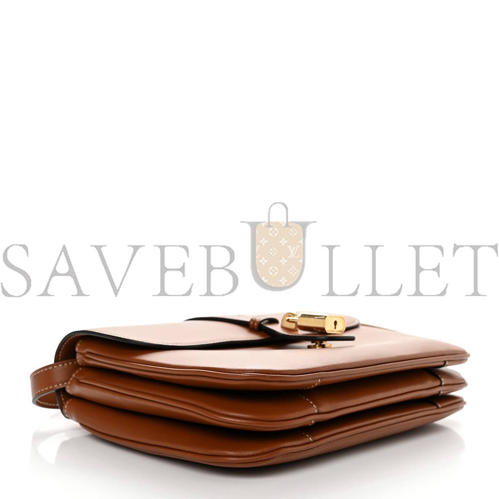Ce**e smooth calfskin medium tabou tan (23*18*4cm)