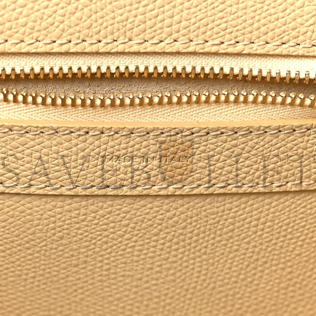 Ce**e grained calfskin small vertical cabas sand (29*23*10cm)