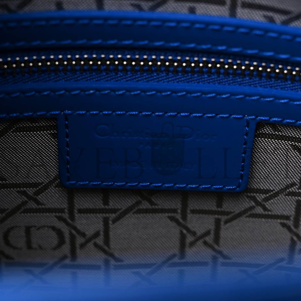 D*or patent cannage large lady D*or blue (32*25*11.4cm)